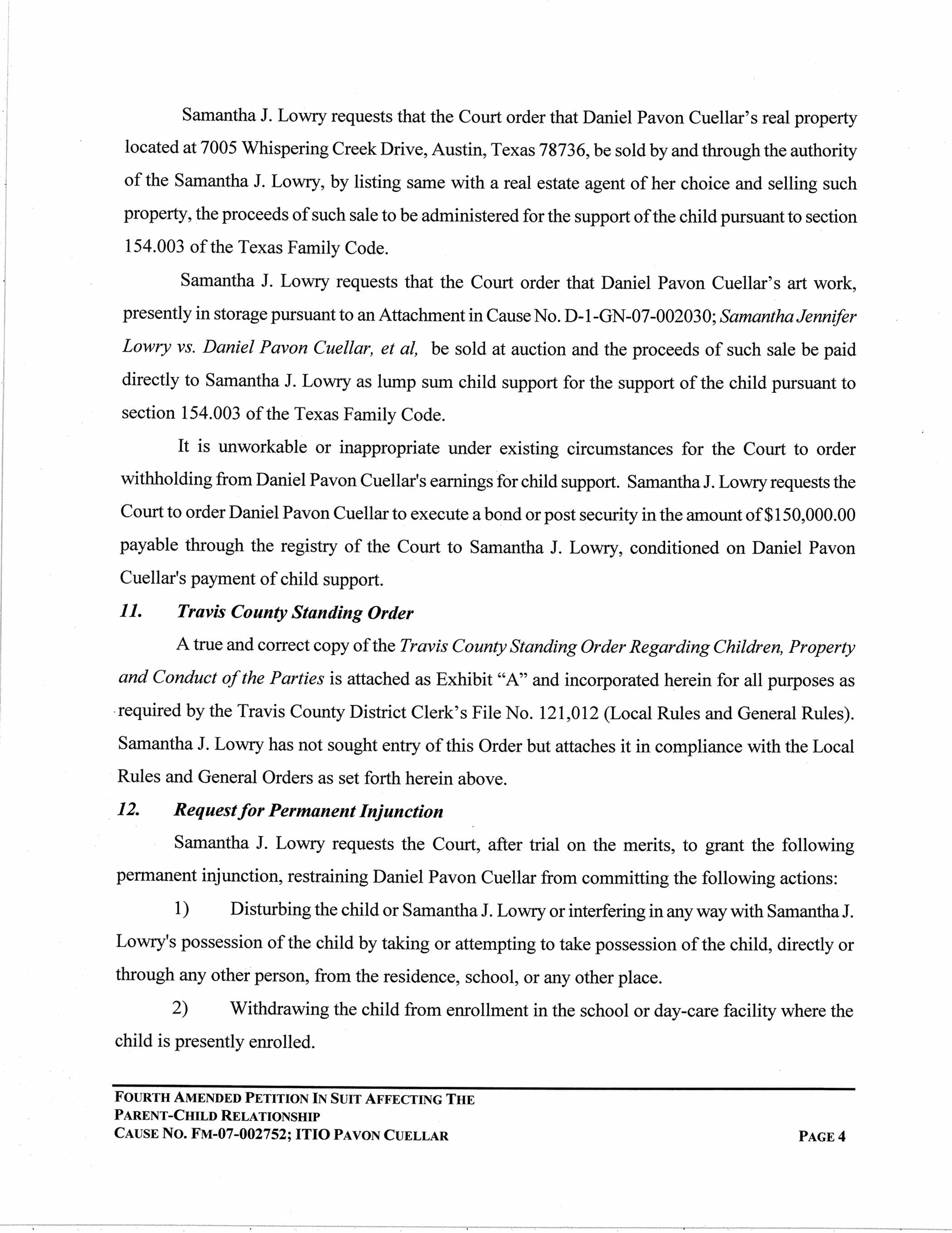 Joe D Milner, Jami Milner Turner, Scott Milner,
After Trespassing Daniel Pavon HOMESTEAD
Steal All Contents, Moves To Sale On Auction!
THE MAFIA IN TRAVIS COUNTY COURT
Sale Daniel Pavon Homestead, And All Art!
Kidnapping Daniel And Sebastian in Mexico,
Deceiving Courts, And International Authorities